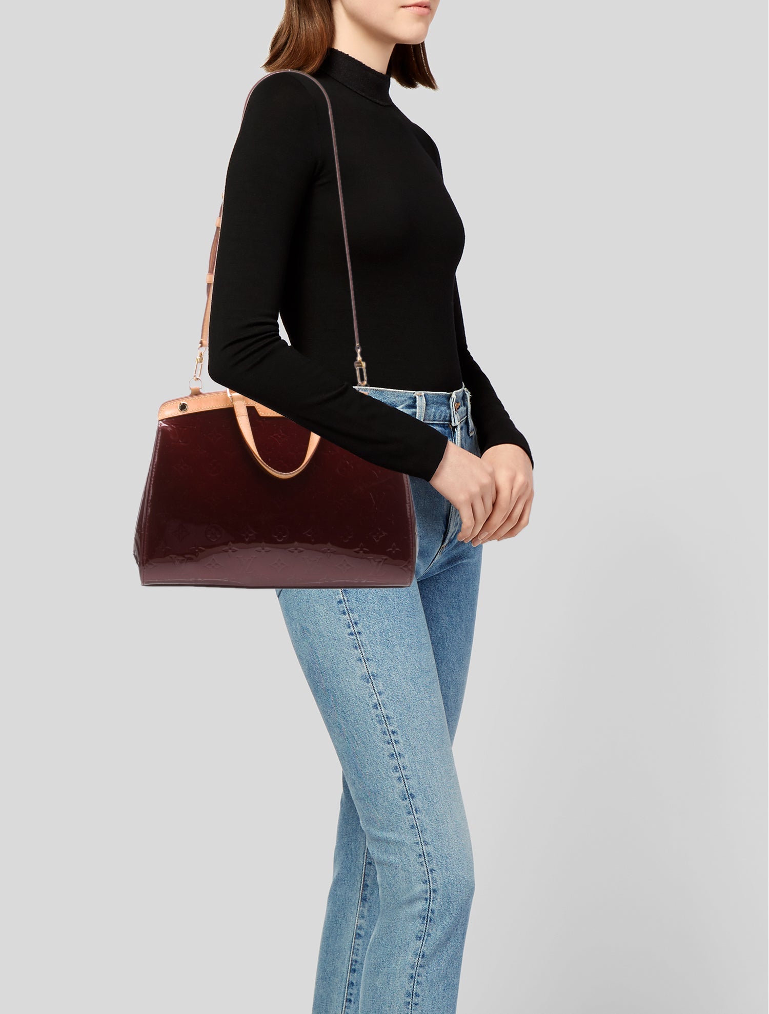 Louis Vuitton Monogram Vernis Brea MM