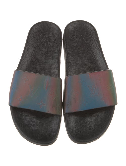 Louis Vuitton LV Monogram Rubber Slides