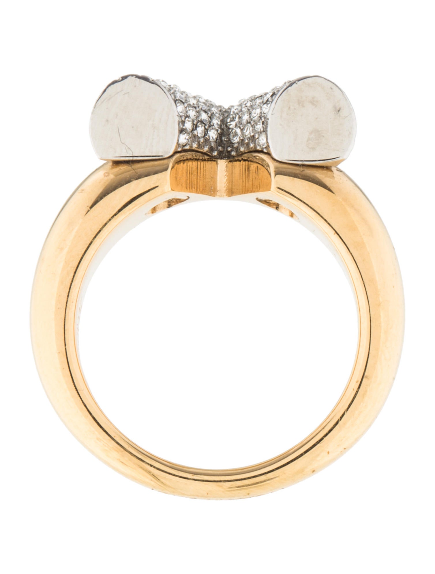 Louis Vuitton Essential V Strass Ring Rings LOU109204 The RealReal