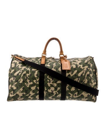 Louis Vuitton Luggage and Travel Monogramouflage Keepall 55