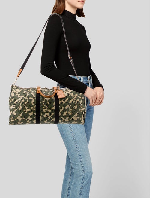 Louis Vuitton Monogramouflage Keepall 55