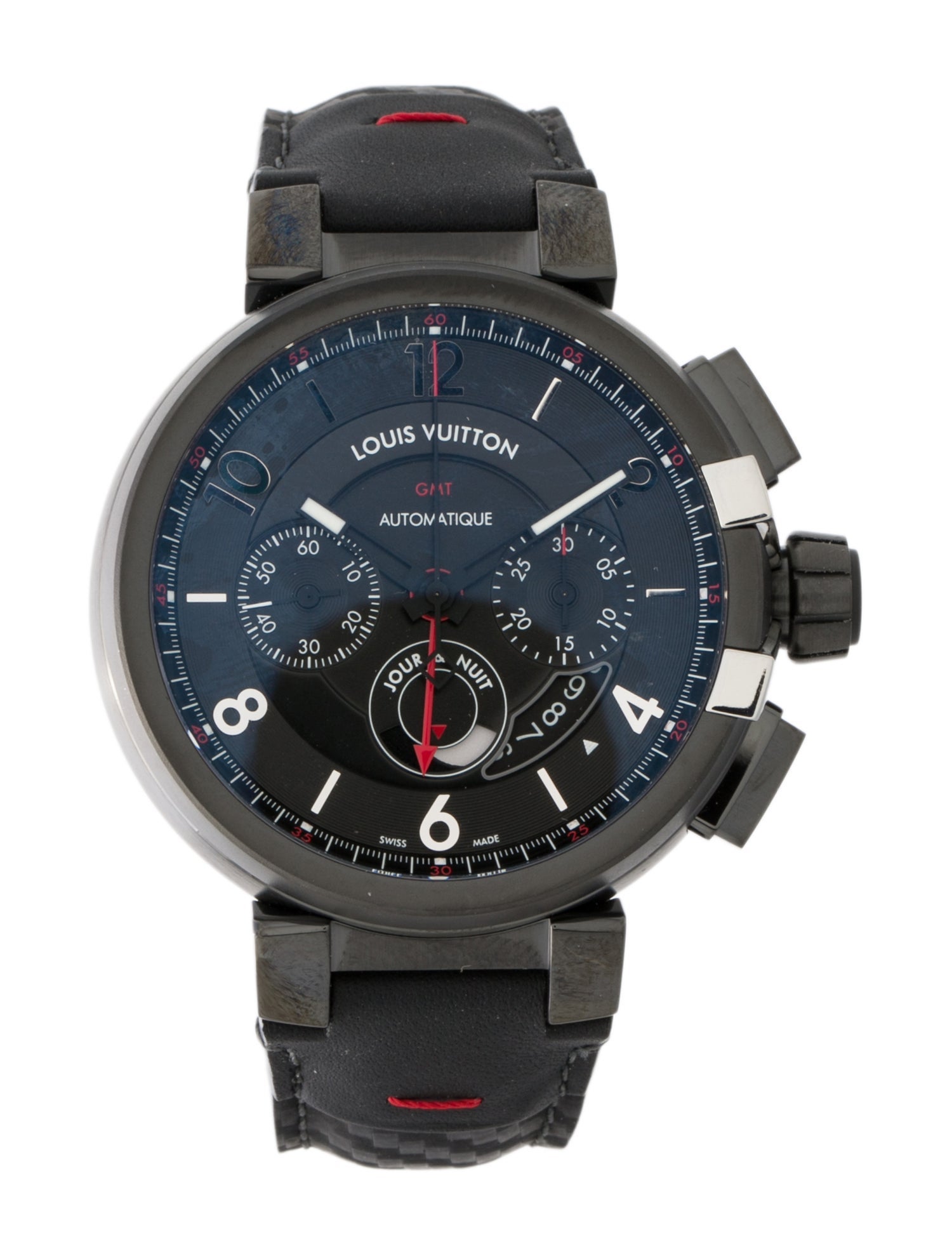 Louis Vuitton Tambour Evolution GMT Watch