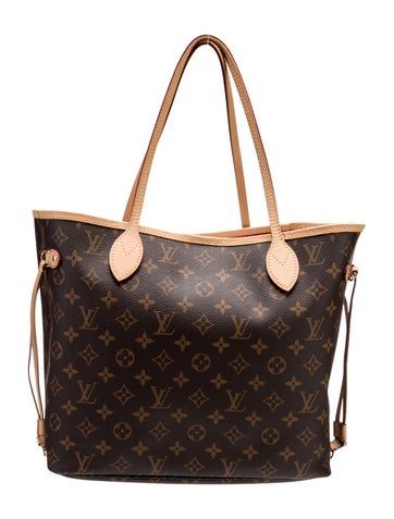 Louis Vuitton Totes LV Monogram Neverfull w/Pouch MM