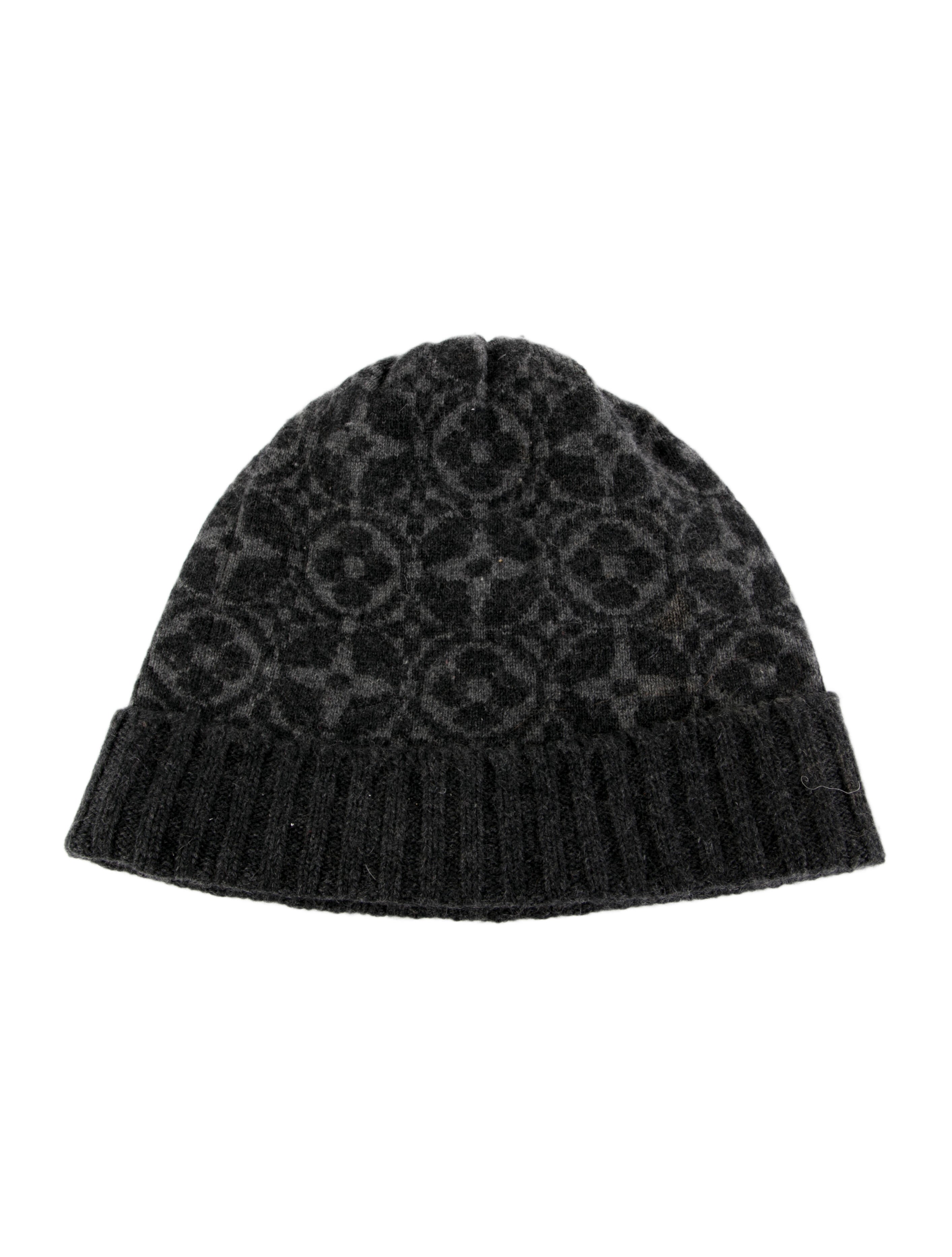 Louis Vuitton Monogram Cashmere Beanie