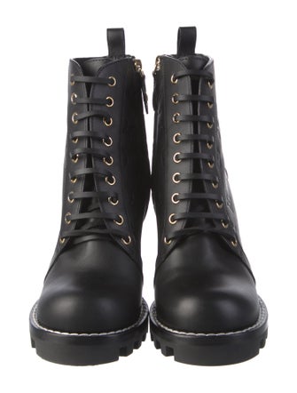 Louis Vuitton 2023 LV Monogram Combat Boots