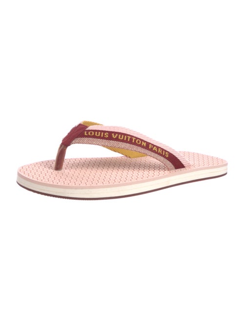 Louis Vuitton Printed Flip Flops