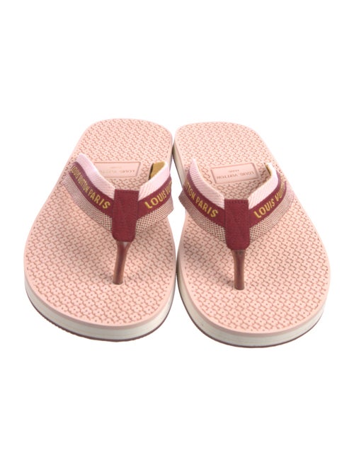 Louis Vuitton Printed Flip Flops