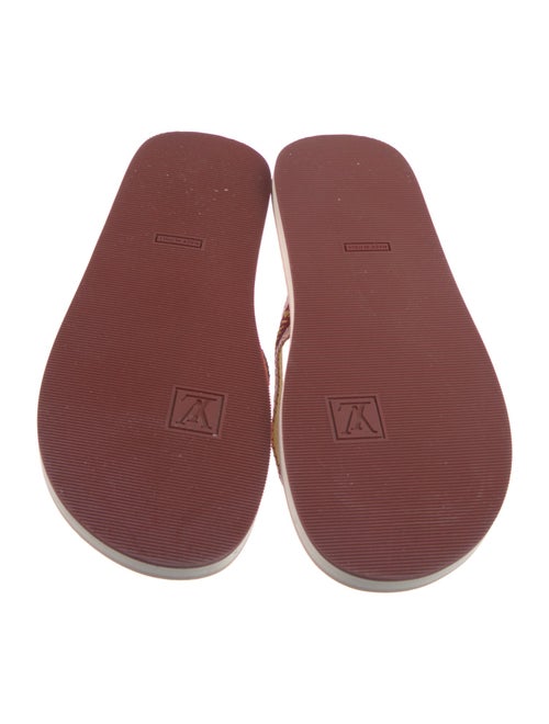 Louis Vuitton Printed Flip Flops