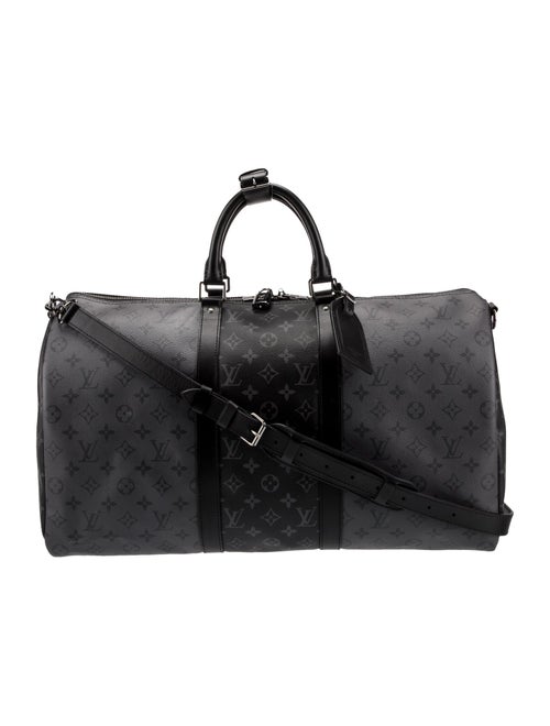 Louis Vuitton Coated Canvas Weekender Bag 50