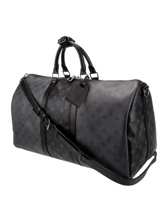 Louis Vuitton Coated Canvas Weekender Bag 50