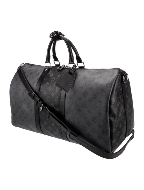 Louis Vuitton Coated Canvas Weekender Bag 50