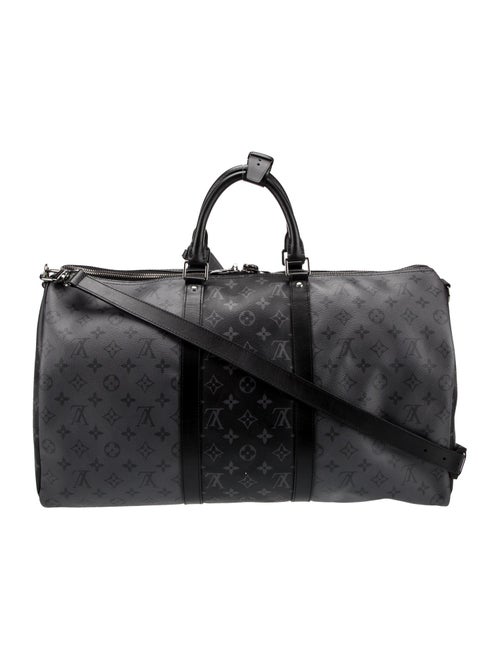 Louis Vuitton Coated Canvas Weekender Bag 50