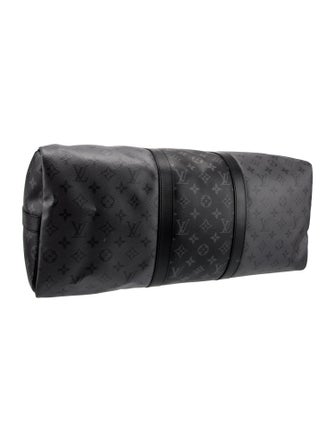 Louis Vuitton Coated Canvas Weekender Bag 50