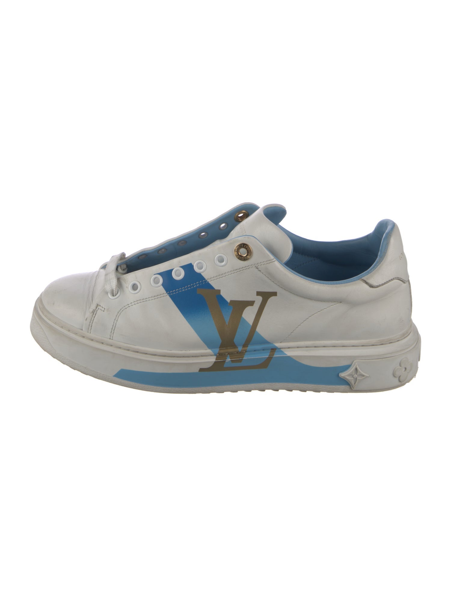 Louis Vuitton LV Monogram Leather Sneakers