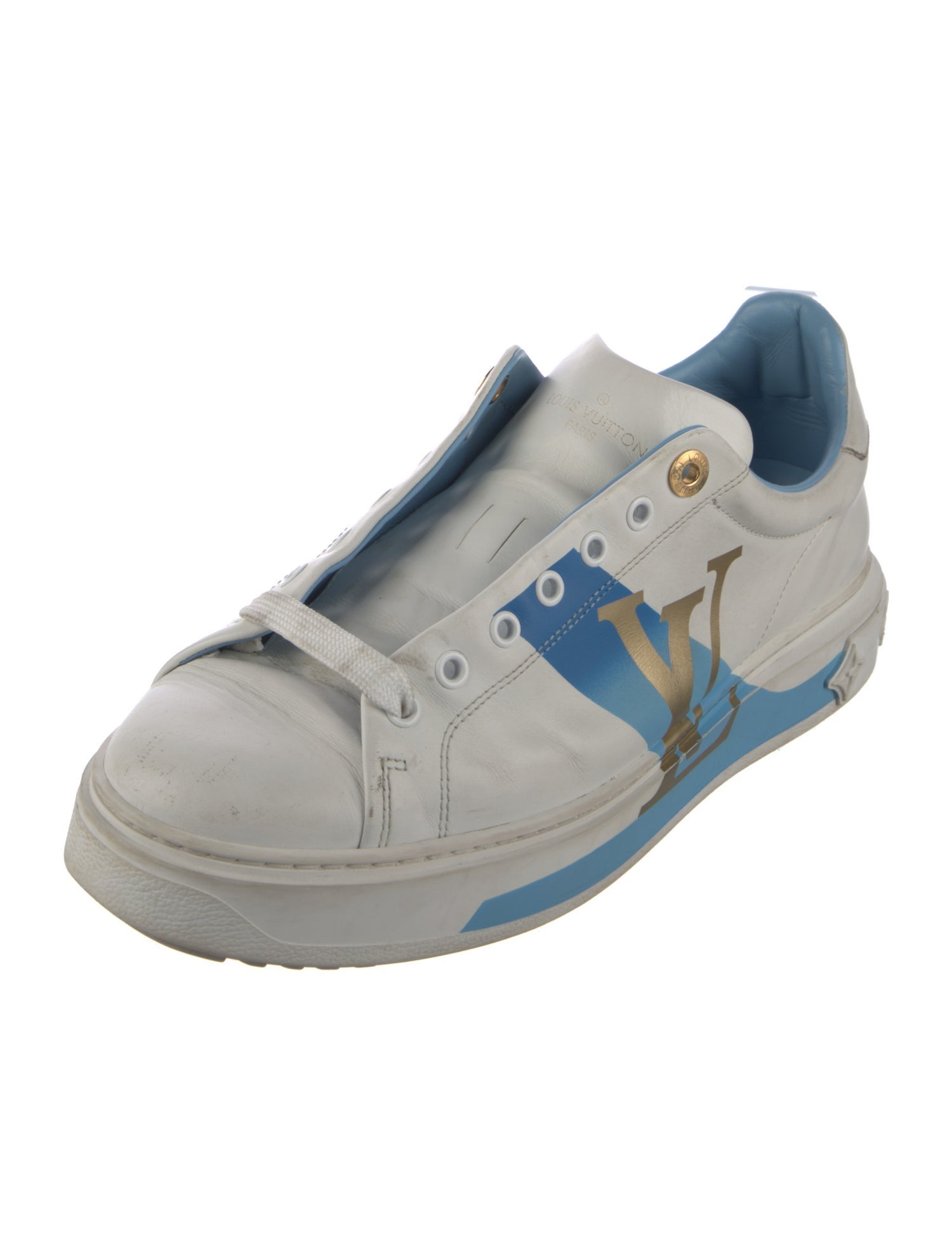 Louis Vuitton LV Monogram Leather Sneakers