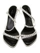 Louis Vuitton Monogram Pattern Satin Sandals