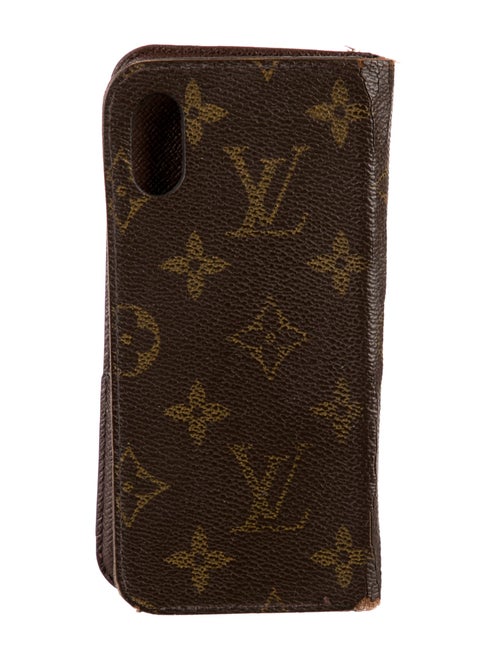 Louis Vuitton Monogram iPhone XS Folio Case