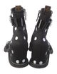 Louis Vuitton Nylon Polka Dot Print Lace-Up Boots