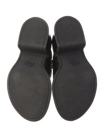 Louis Vuitton Nylon Polka Dot Print Lace-Up Boots