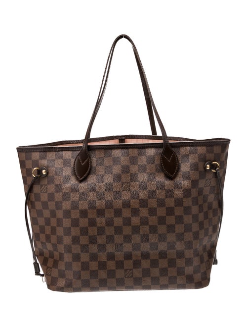 Louis Vuitton Damier Ebene Neverfull w/Pouch MM