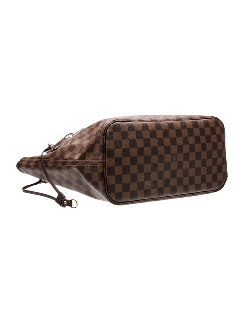 Louis Vuitton Damier Ebene Neverfull w/Pouch MM