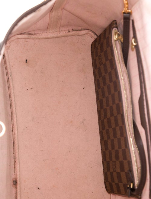 Louis Vuitton Damier Ebene Neverfull w/Pouch MM