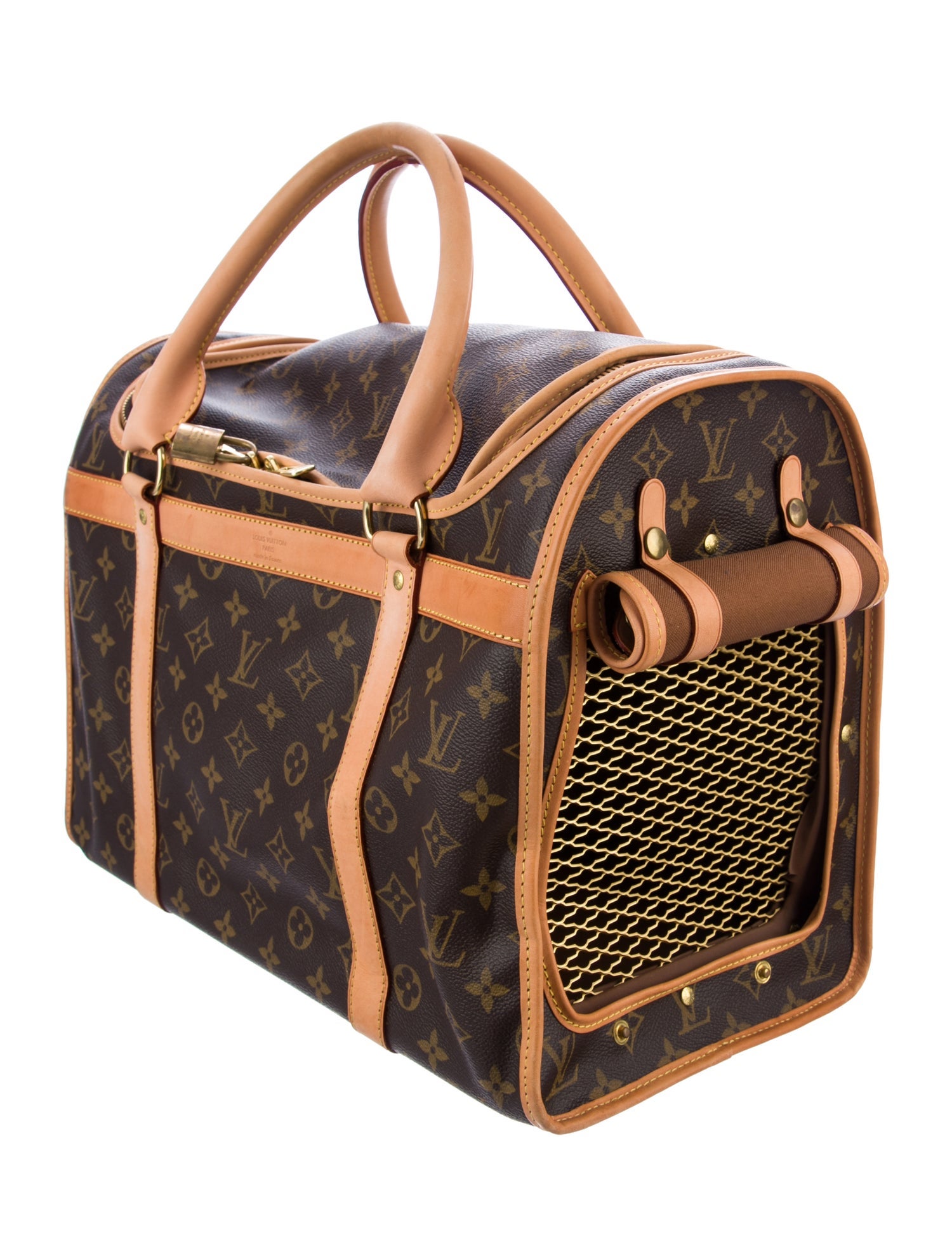 Louis Vuitton Monogram Sac Chien 40 Pet Carrier