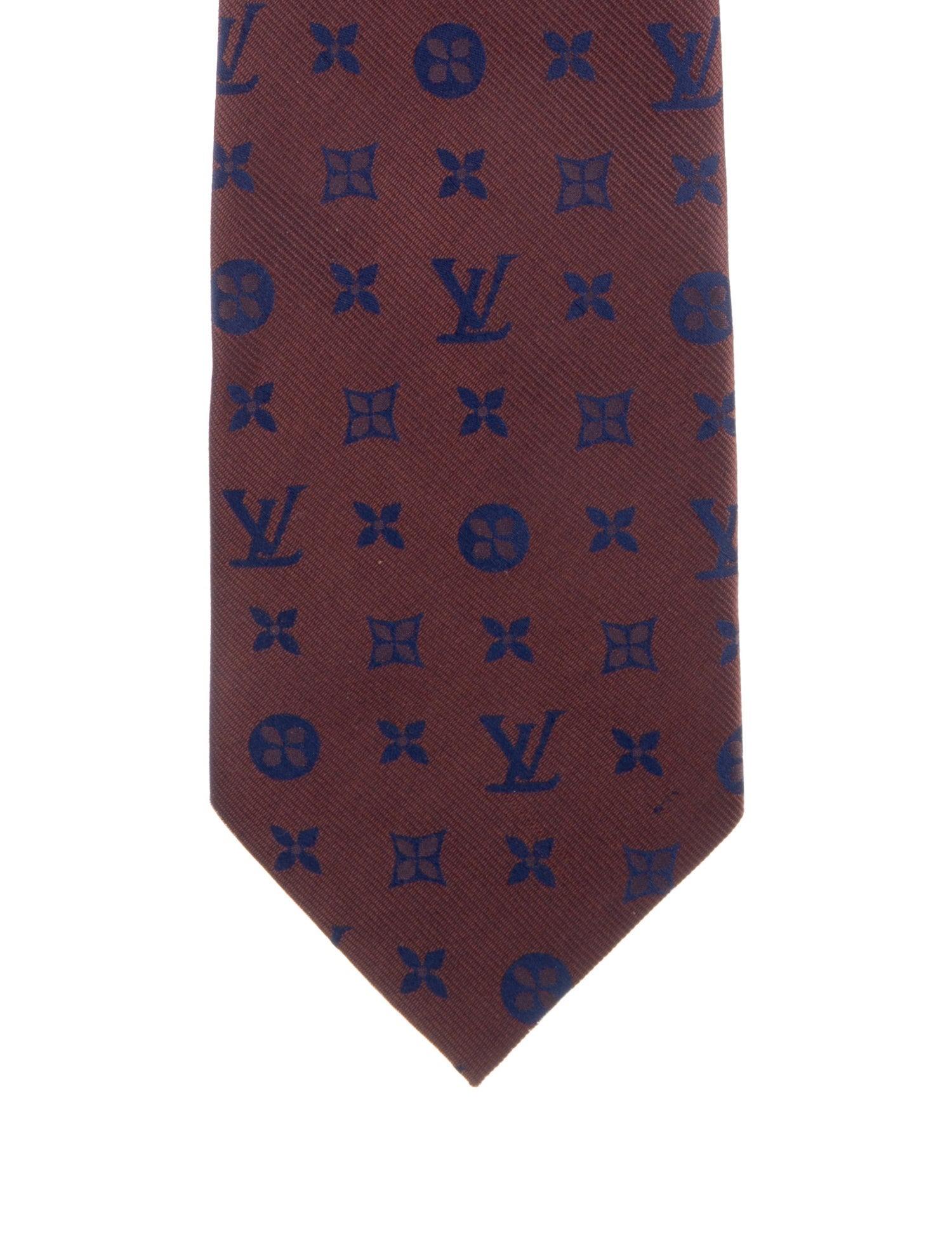 Louis Vuitton Patterned Silk Tie
