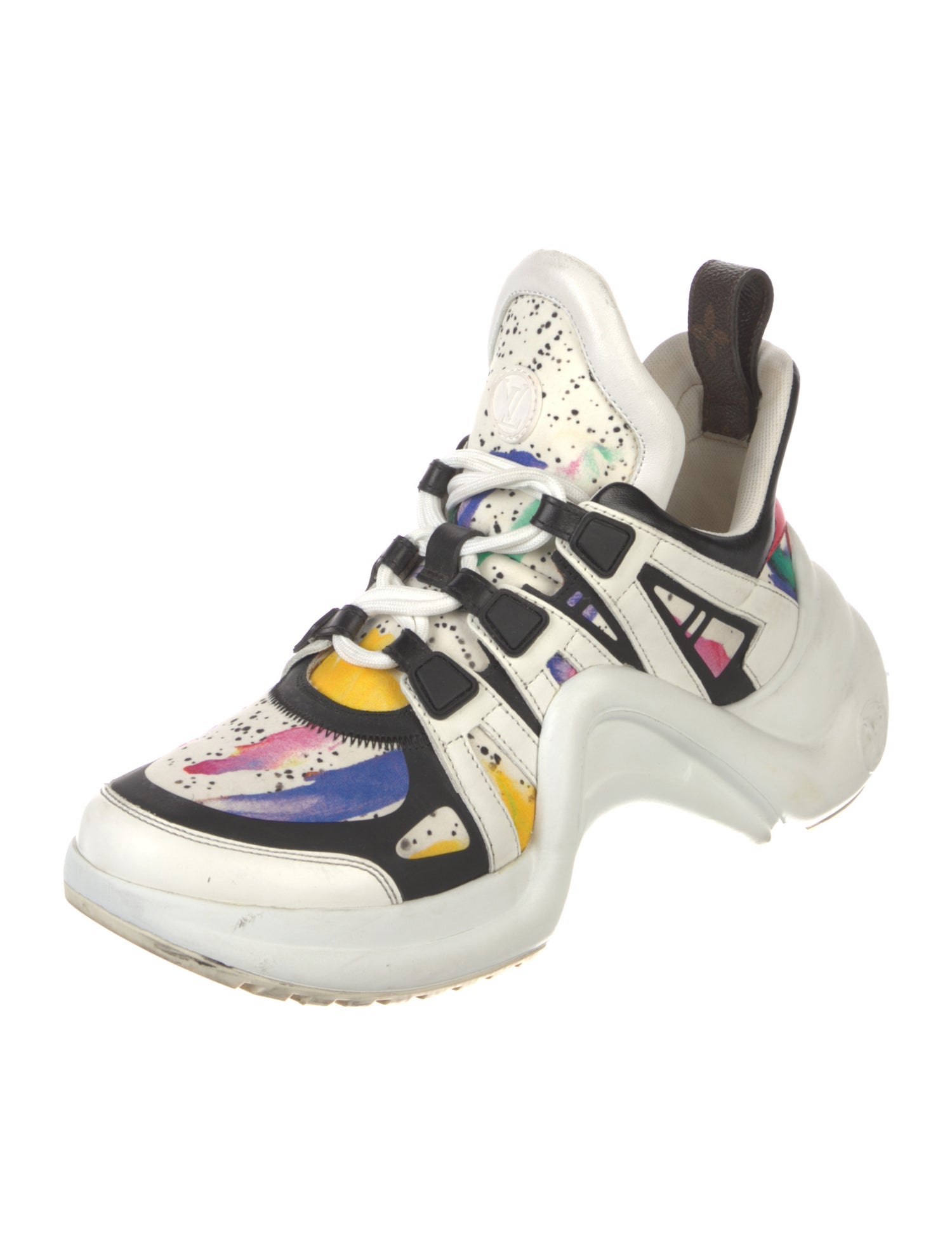 Louis Vuitton LV Monogram Nylon Chunky Sneakers