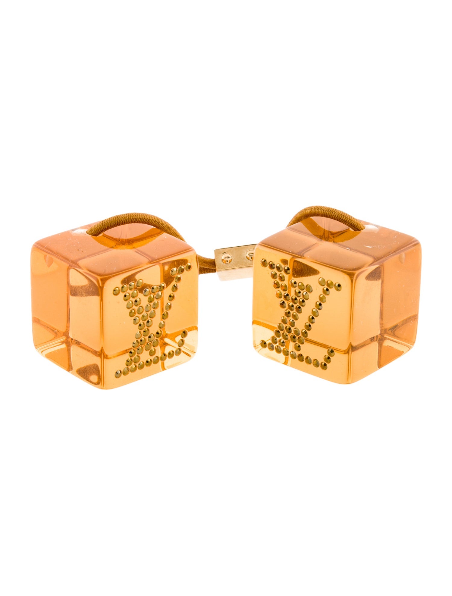 Louis Vuitton Louis Vuitton Crystal Hair Cube