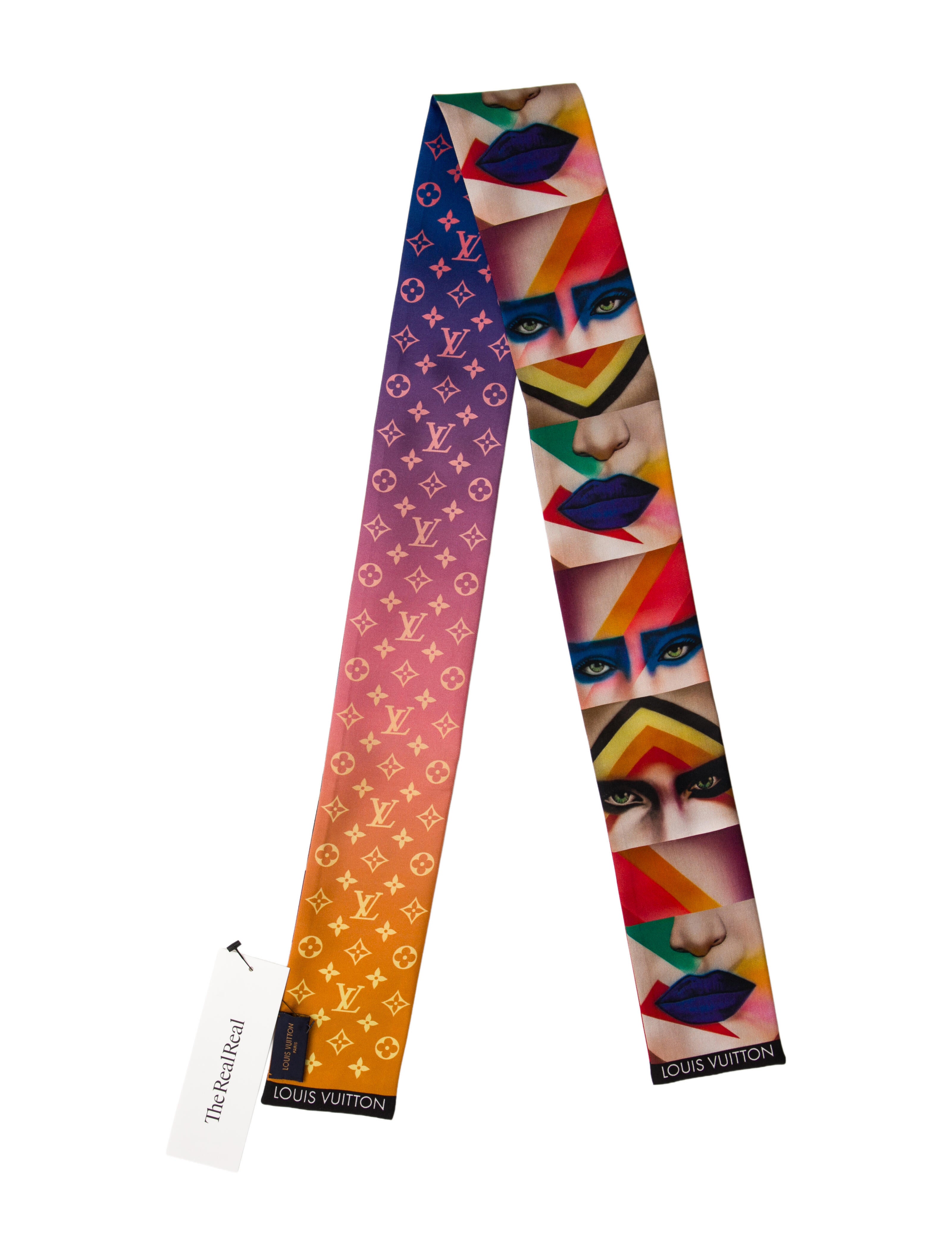 Louis Vuitton Silk Printed Bandeau