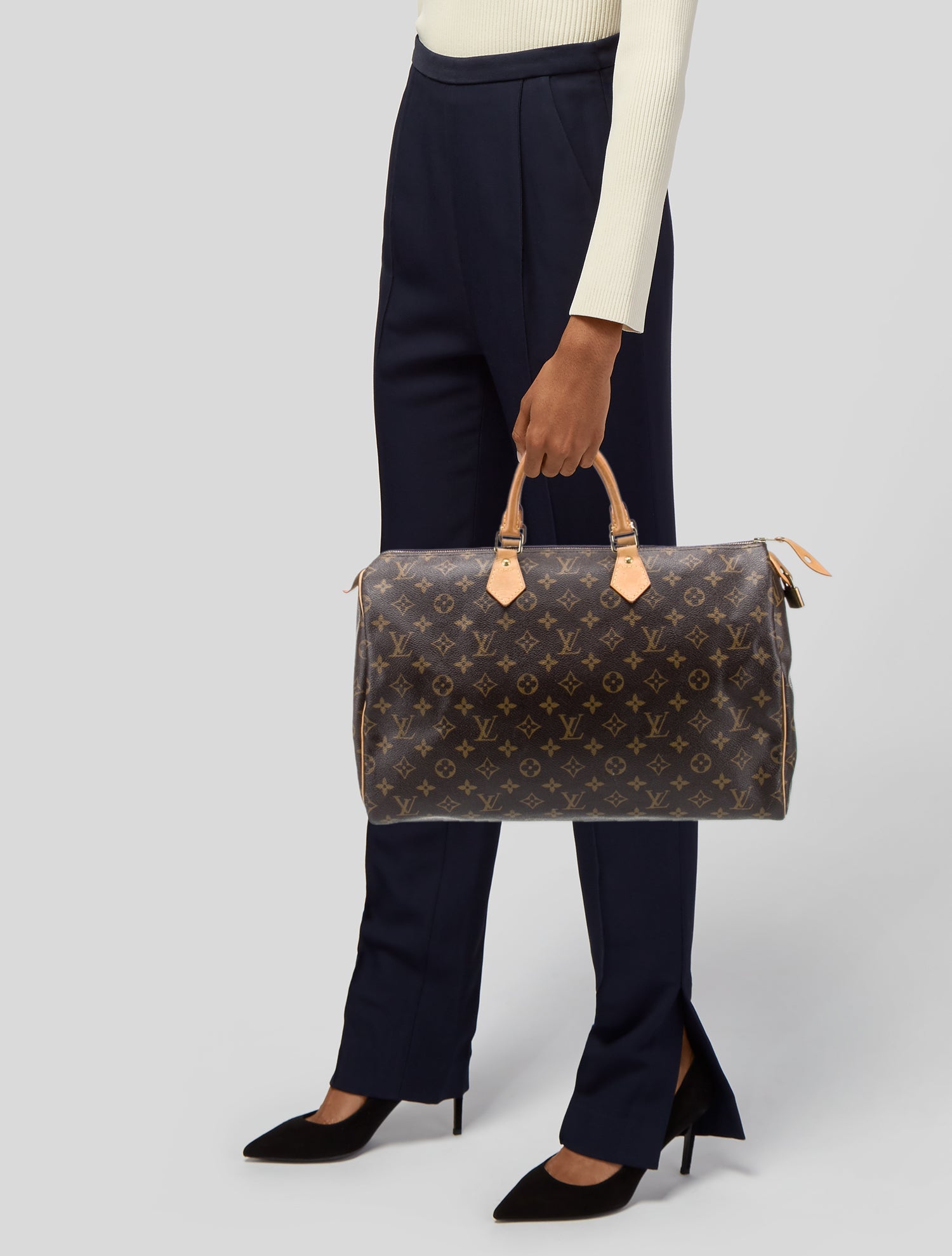 Louis Vuitton LV Monogram Speedy 40 Vintage