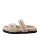 Louis Vuitton Shearling Slides