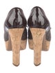 Louis Vuitton Monogram Pattern Leather Pumps