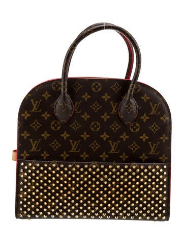 Louis Vuitton Handle Bags LV Monogram x Christian Louboutin Iconoclast