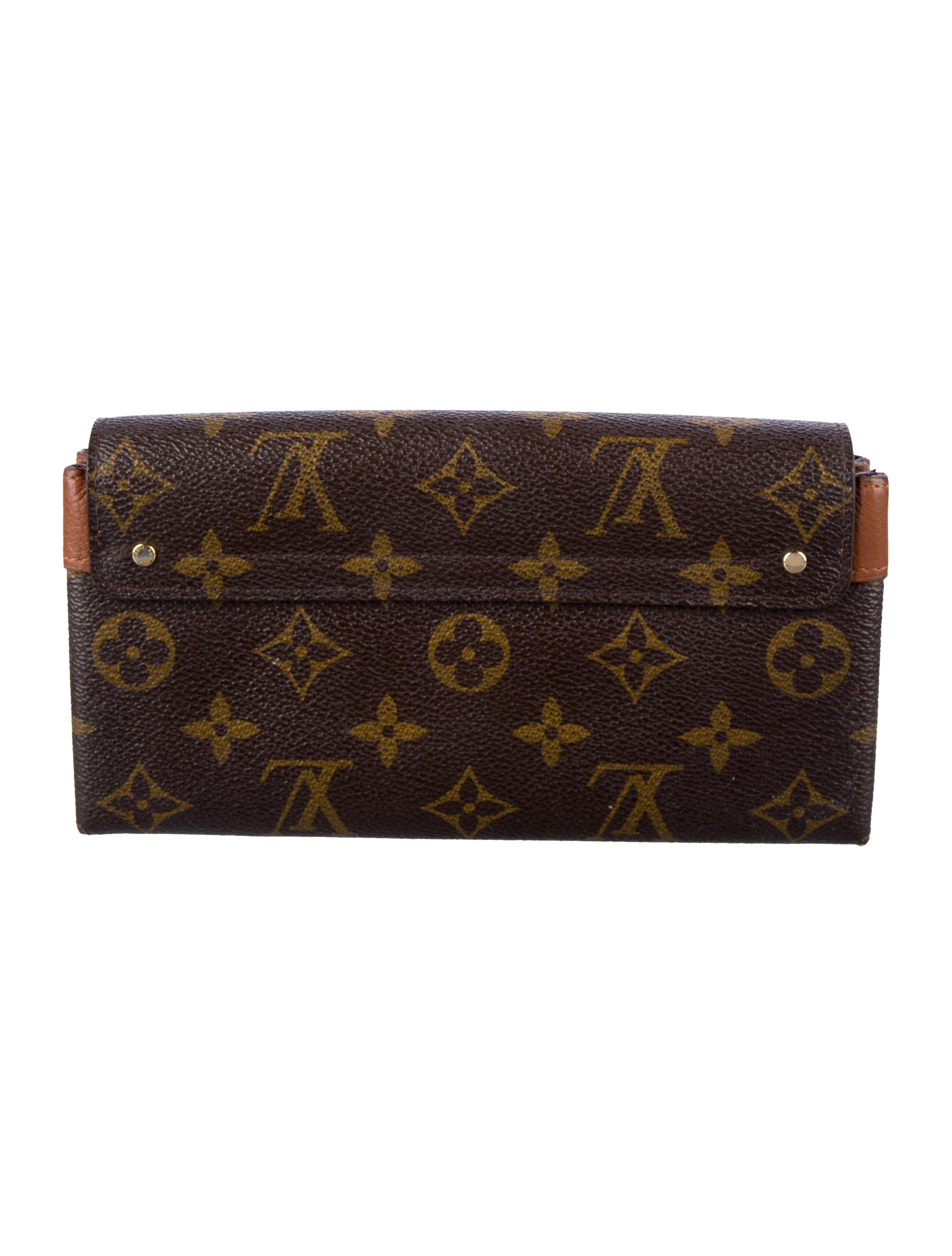 【希少】 LOUIS VUITTON 2013 LV Monogram Elysee Wallet Louis Vuitton 2013 LV Monogram Elysee Wallet - Brown Wallets
