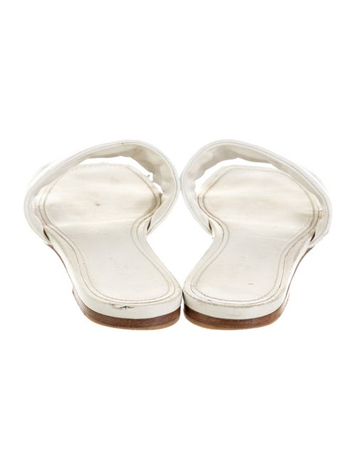 Louis Vuitton LV Monogram Leather Slides