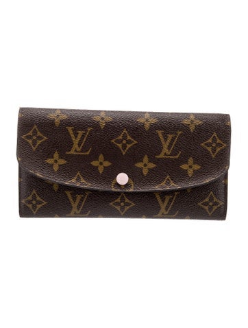 Louis Vuitton Wallets Monogram Pattern Leather Emilie Wallet