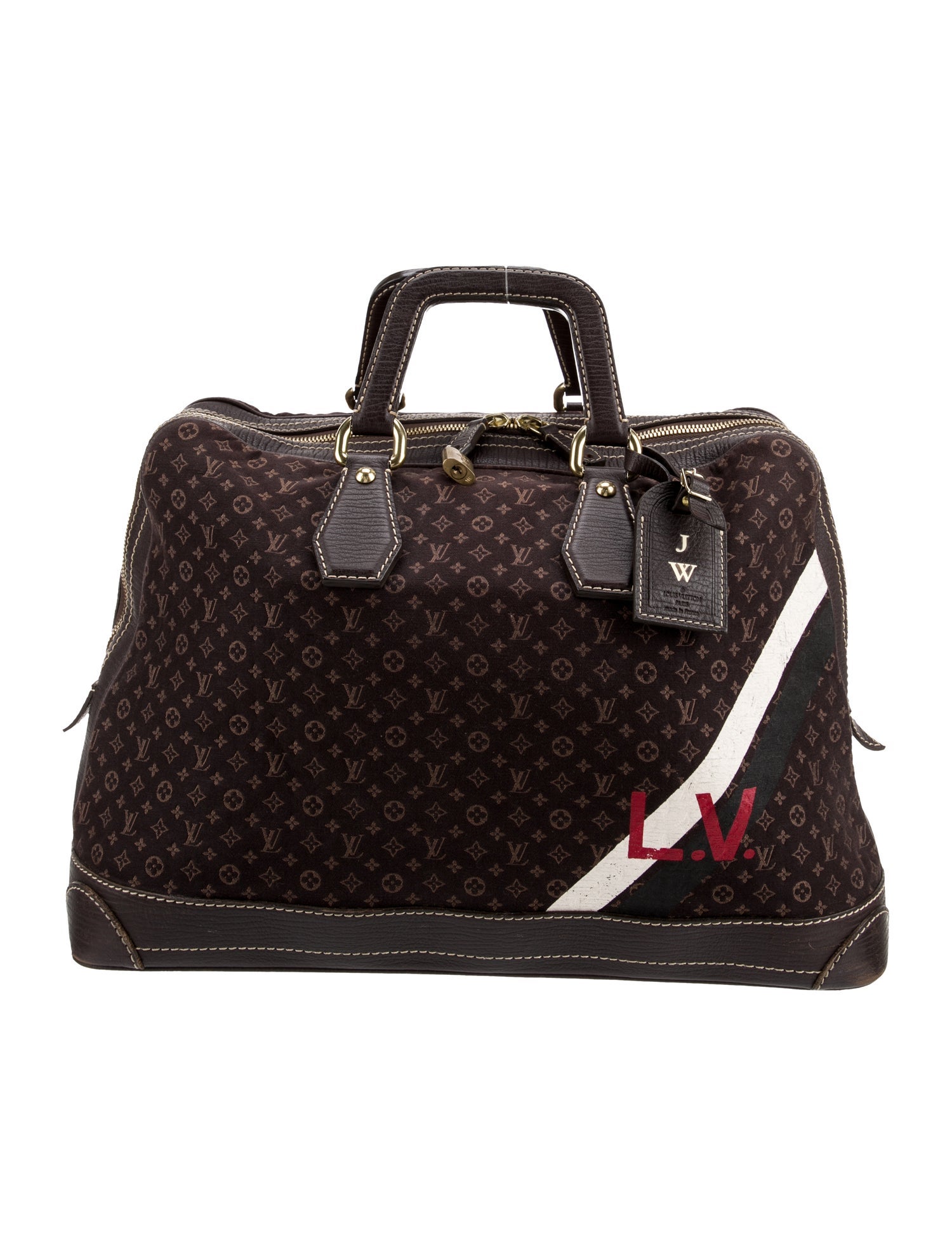 Louis Vuitton Monogram Mini Lin Suitcase