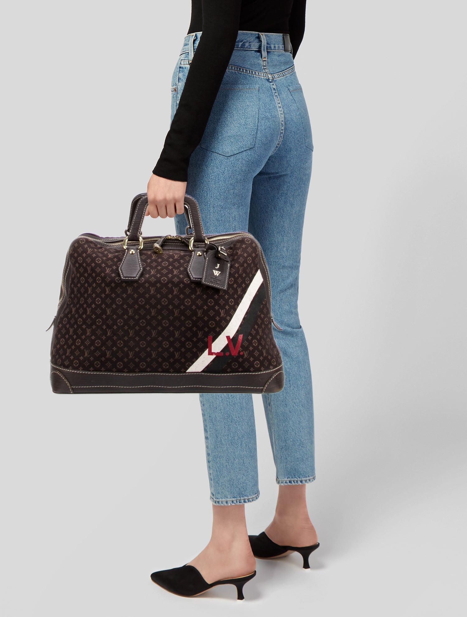 Louis Vuitton Monogram Mini Lin Suitcase