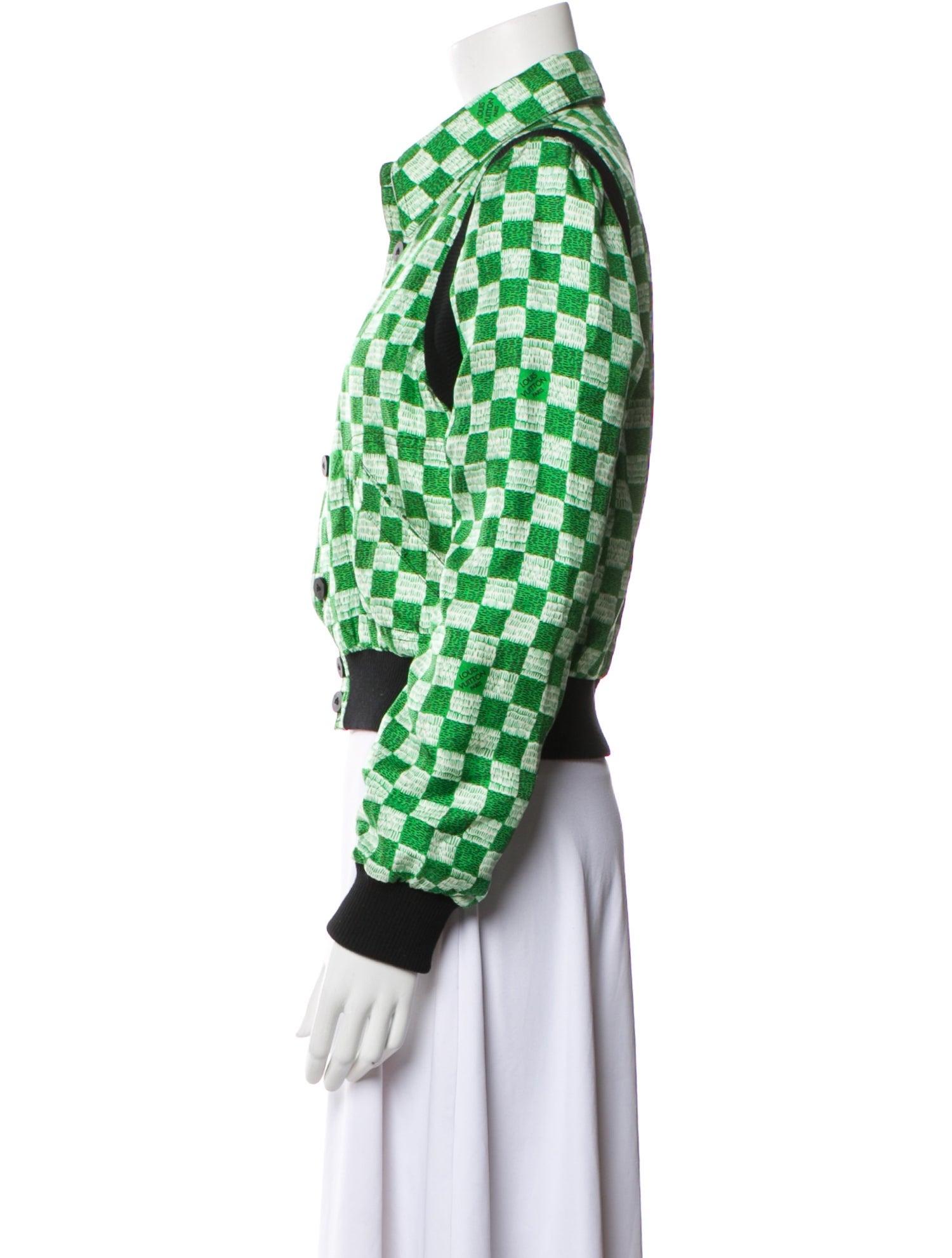 Louis Vuitton 2022 Silk Bomber Jacket