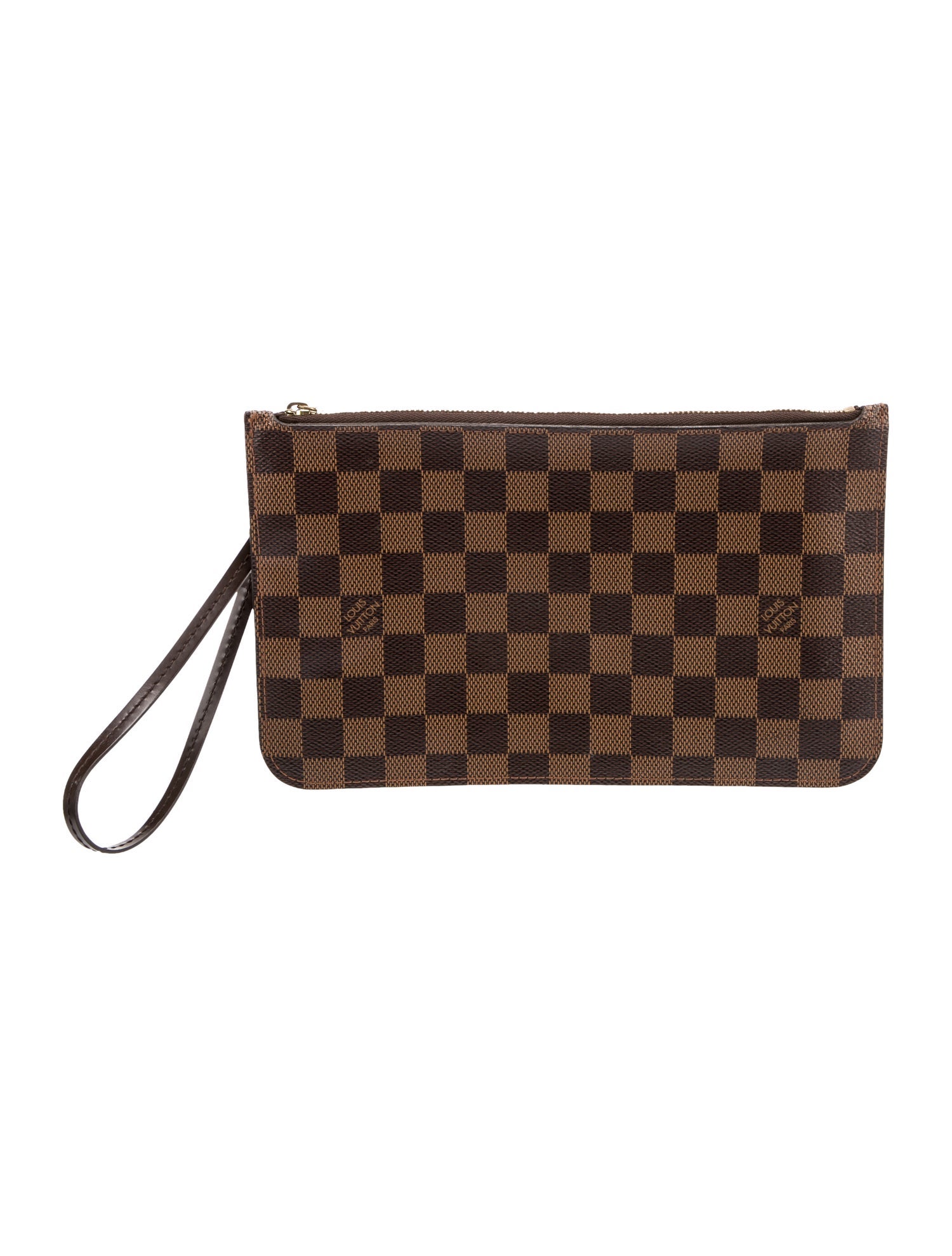 Louis Vuitton Damier Ebene Neverfull Pouch