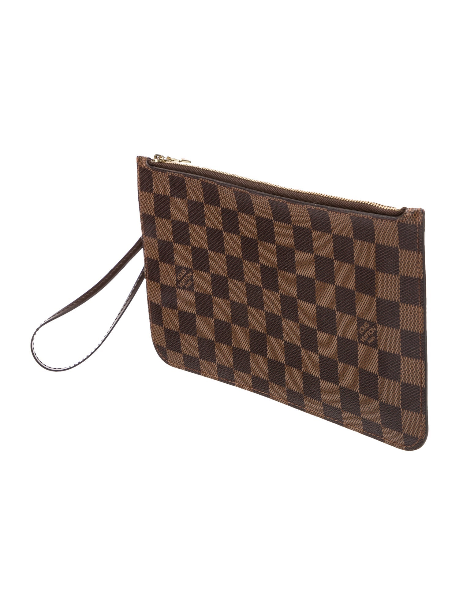 Louis Vuitton Damier Ebene Neverfull Pouch