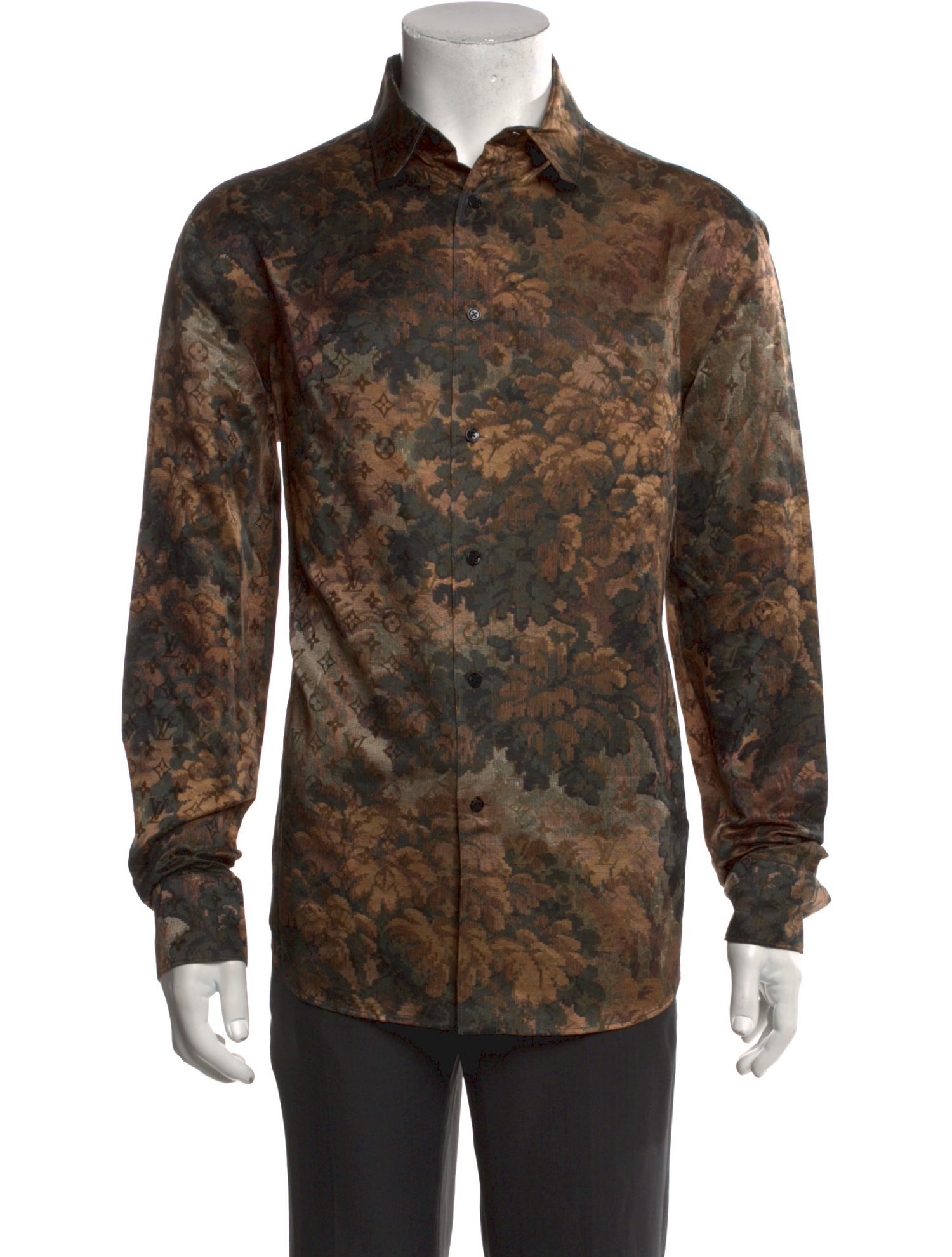 Louis Vuitton 2021 Floral Print Shirt