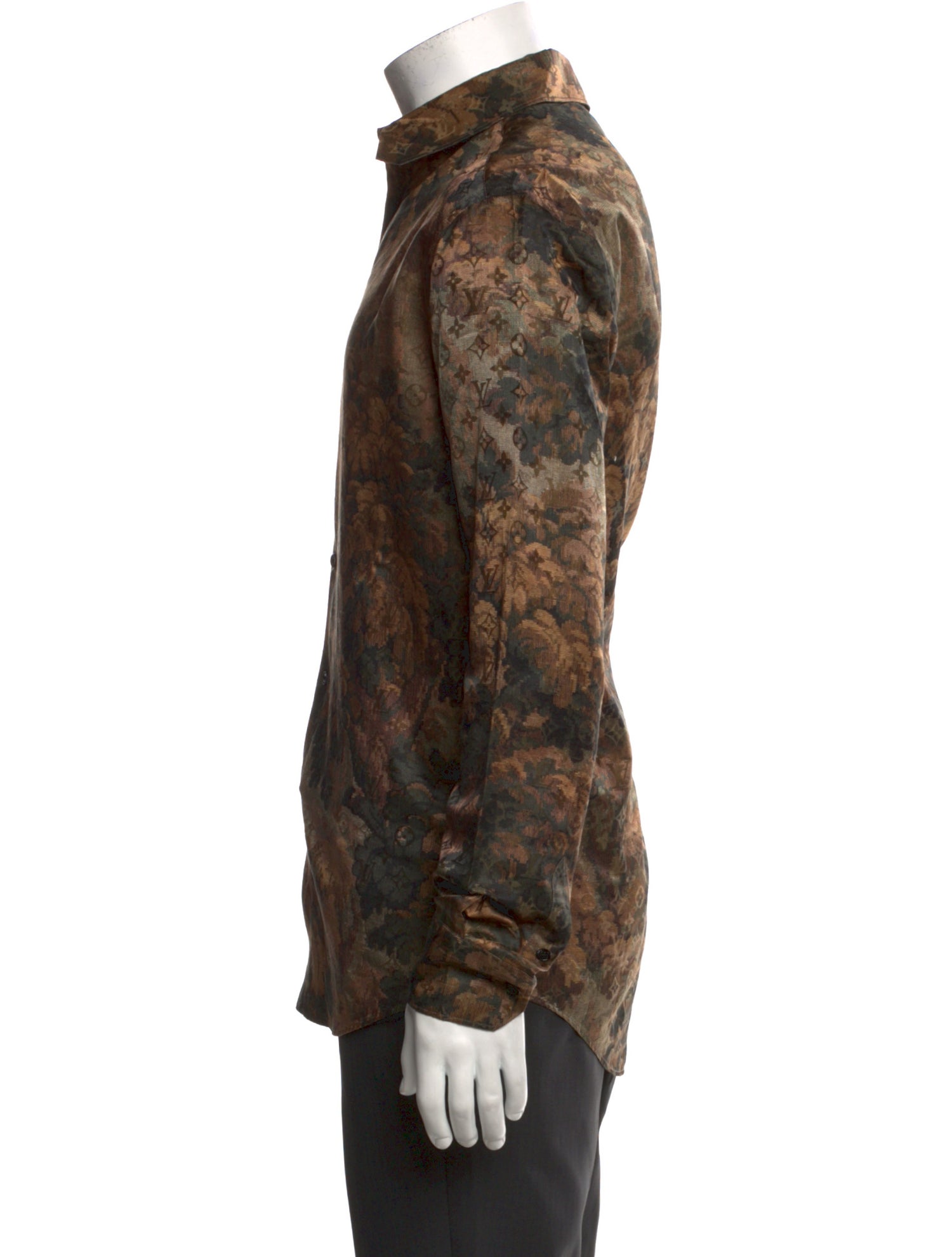 Louis Vuitton 2021 Floral Print Shirt