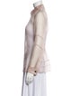 Louis Vuitton Sheer Button Up Top
