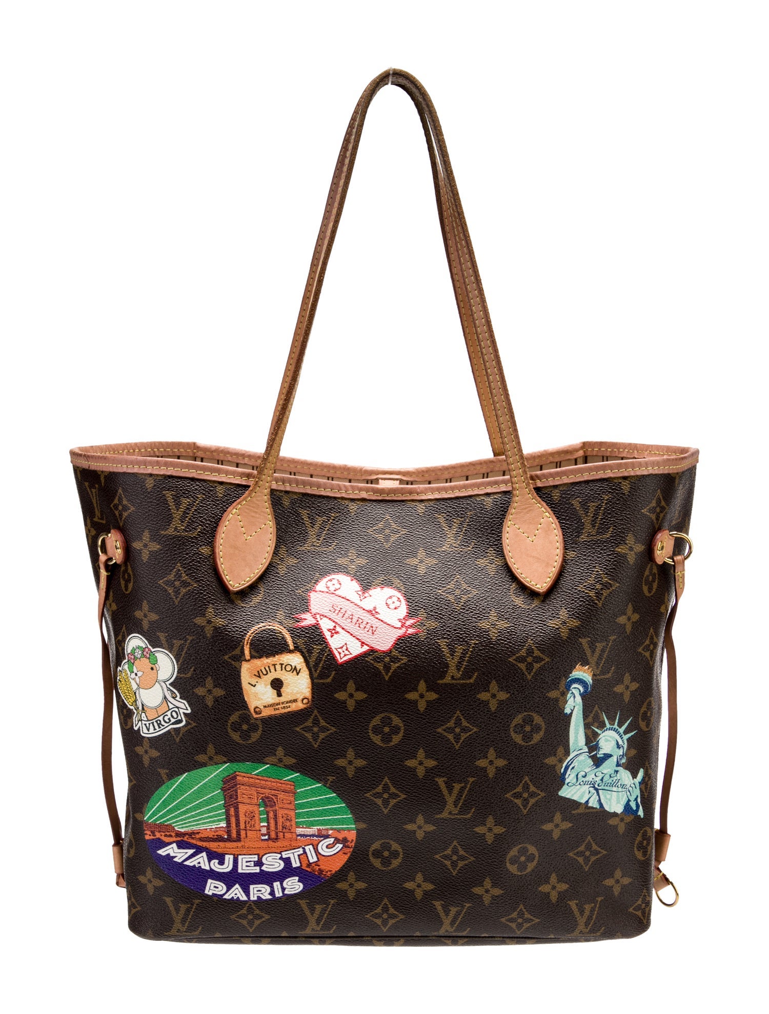 Louis Vuitton LV Monogram World Tour Neverfull MM