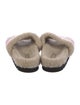 Louis Vuitton Shearling Printed Slides