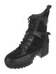 Louis Vuitton LV Monogram Suede Combat Boots
