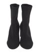 Louis Vuitton LV Monogram Embroidered Accent Sock Boots